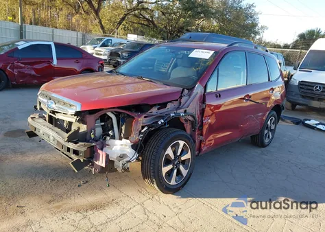 2018 Subaru Forester 2.5I Premium from USA, damaged, VIN JF2SJAGC2JH572543
